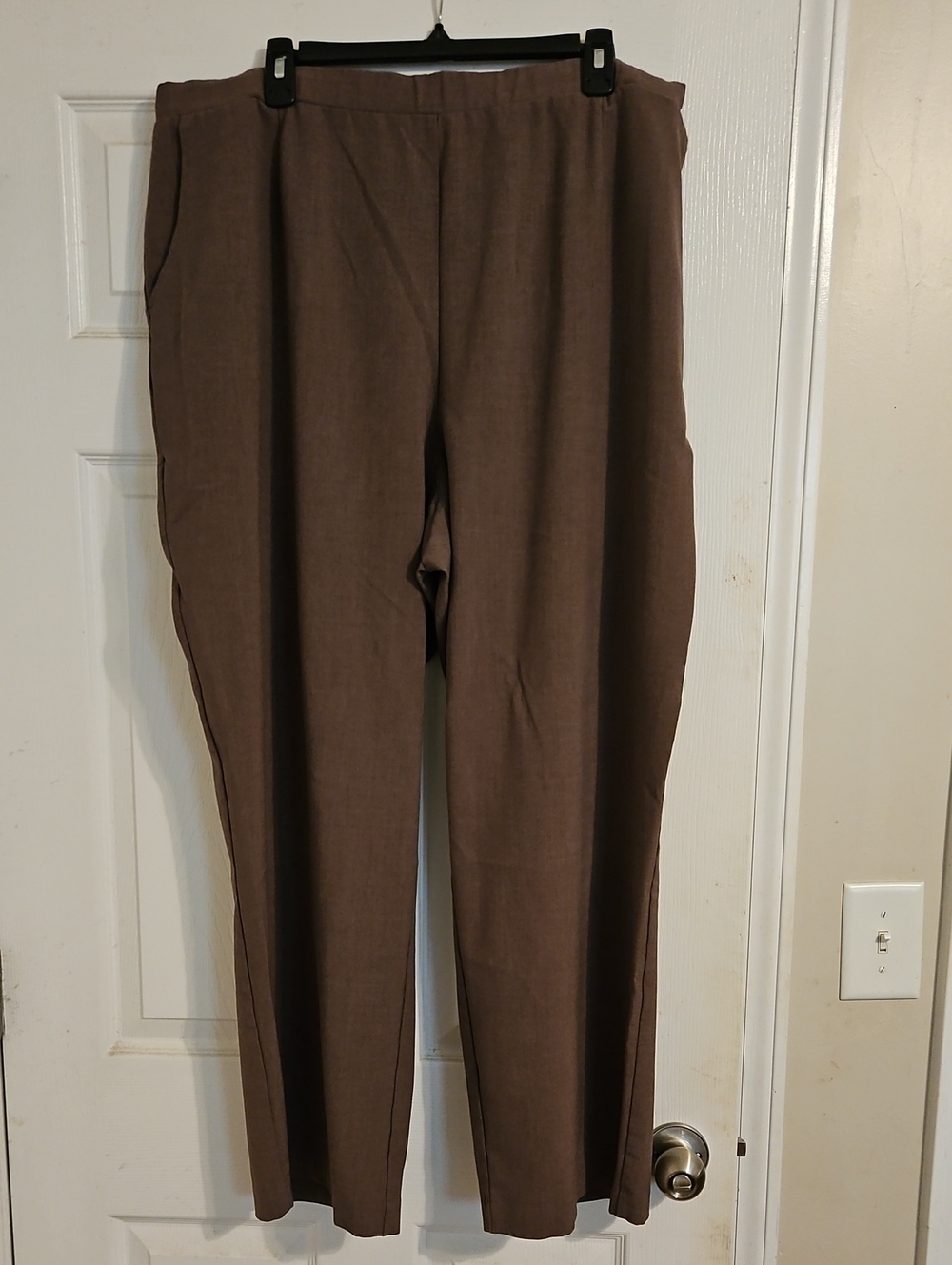 Kim Rogers Curvy Chocolate Brown Dress Pants